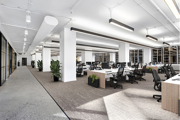 830 Third Avenue Office Open Workspace